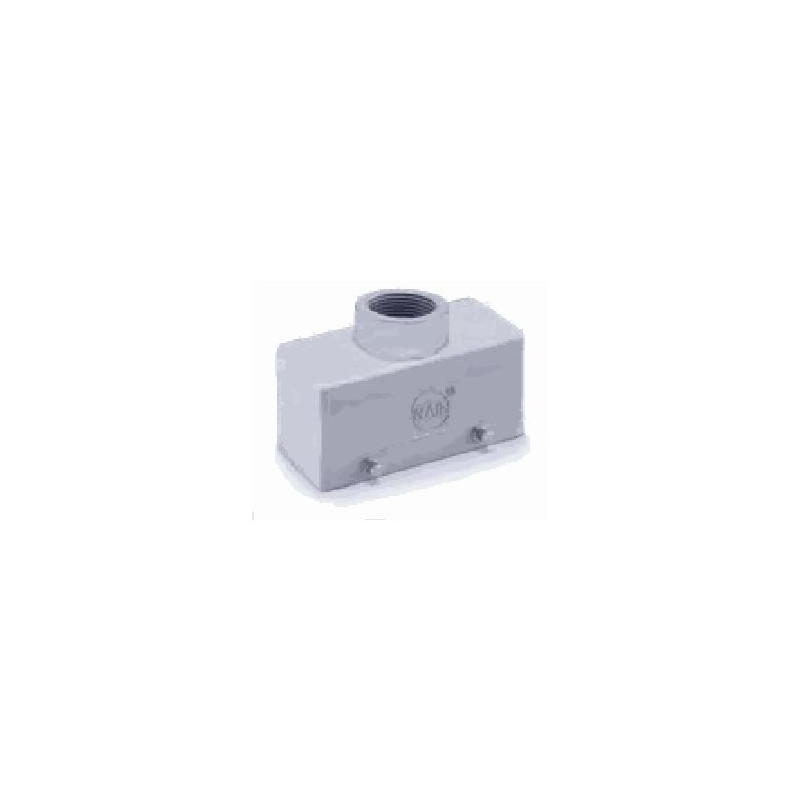 Capot 16B, Aluminium moulé sous pression, IP65, Sortie verticale, M32